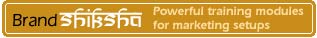 Brand Shiksha. Powerful training modules for branding steps